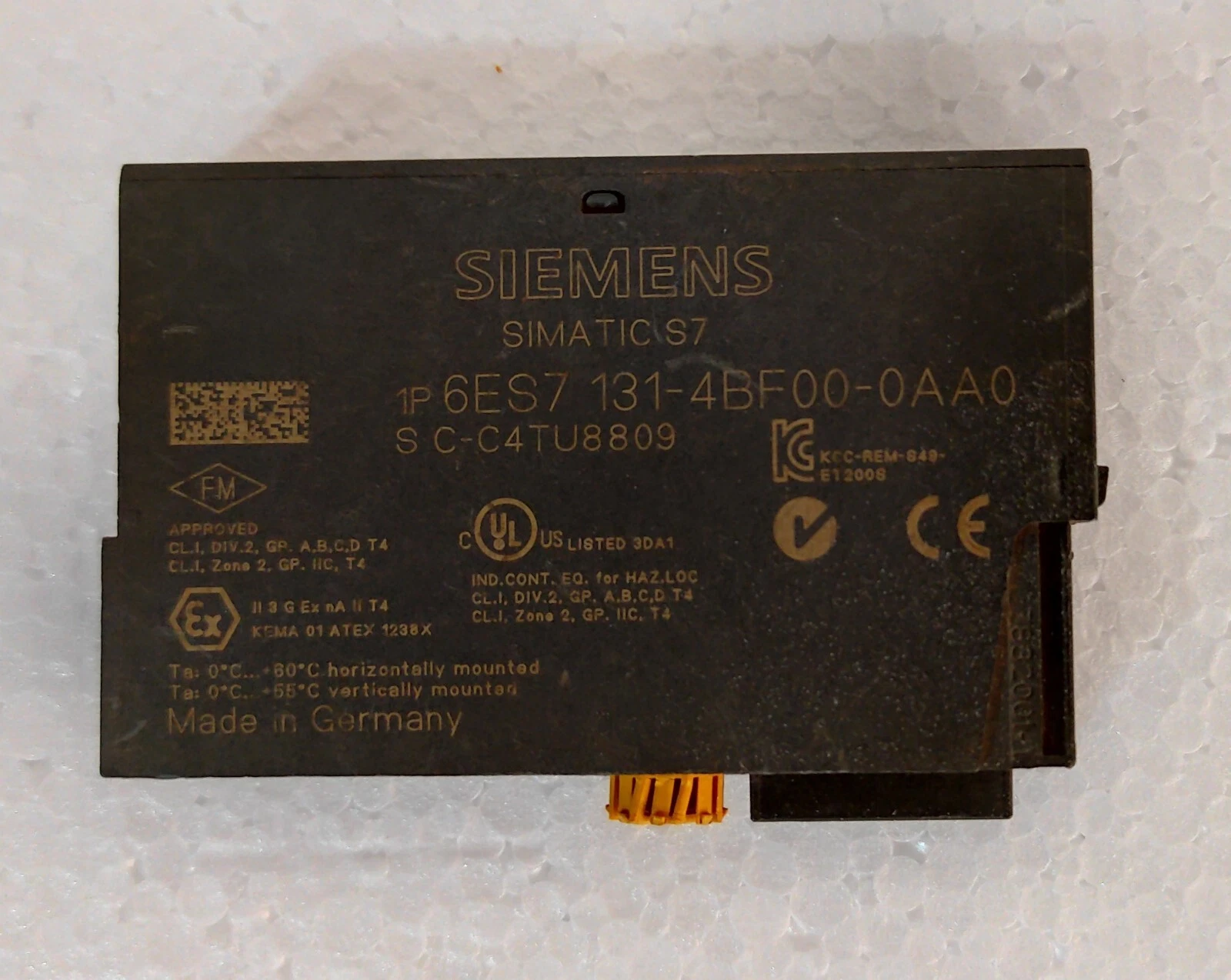 SIEMENS 6ES7 131-4BF00-0AA0 SIMATIC S7 DIGITAL INPUT MODULE